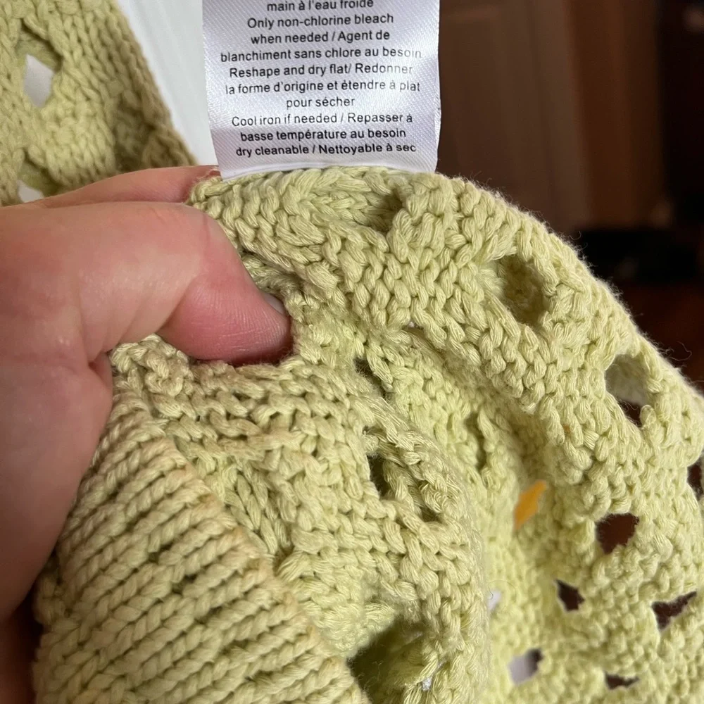 Women’s Light Green Knit Dress - Picture 7 of 7